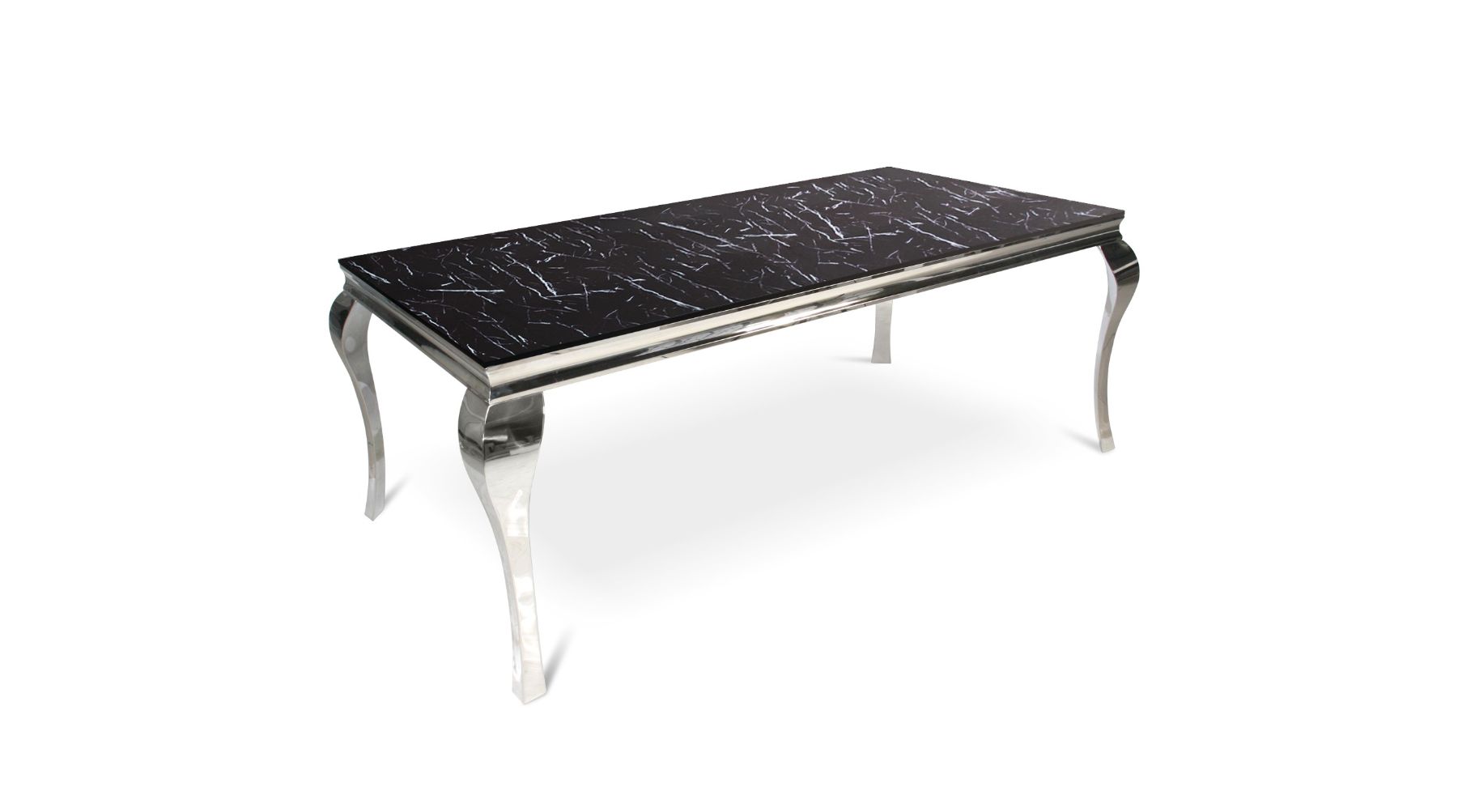 Table Baroque Marbre Noire